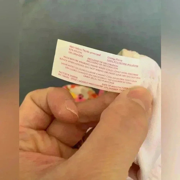 Woman’s Ninety-Nine Floral Cheeky Hipster Swimsuit Bikini Bottom Size XL - Picture 3 of 6